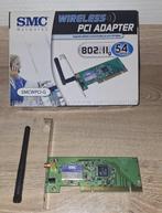 SMC 802.11G 54Mbps Wireless PCI adapter SMCWPCI-G, Ophalen of Verzenden, Zo goed als nieuw, Intern, SMC