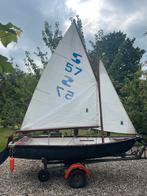 Zeilen zeilbootje/zeiljol - zeilboot spullen, Watersport en Boten, Zeilen en Zeiltoebehoren, Ophalen of Verzenden, Gebruikt, Minder dan 15 m²