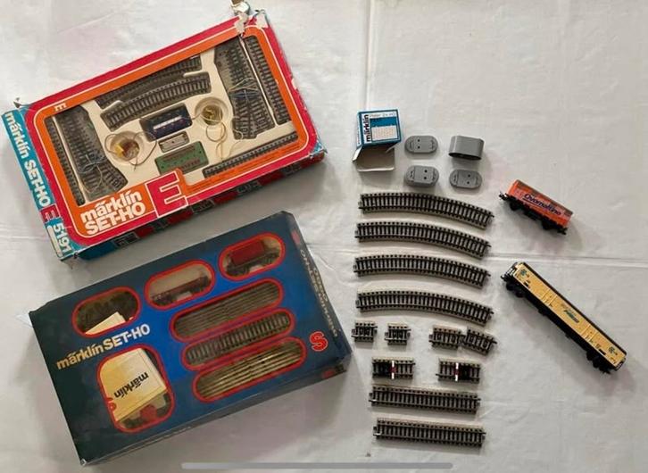 Marklin HO Startset 0980 + Uitbreiding 5191 + Losse Onderdel, Hobby en Vrije tijd, Modeltreinen | H0, Gebruikt, Treinset, Wisselstroom