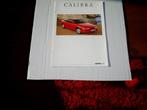 Opel Calibra 10 / 1991 26 pag., Verzenden, Zo goed als nieuw, Opel