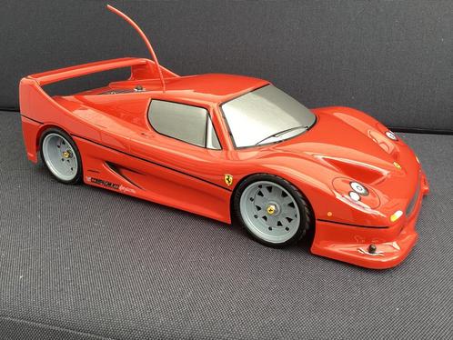 Vintage Compagnucci. 1/8 Ferrari. Super mooie staat., Hobby en Vrije tijd, Modelbouw | Radiografisch | Auto's, Zo goed als nieuw