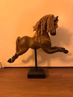 Houten paard op statief, Ophalen of Verzenden