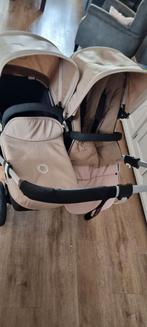 Bugaboo dubbele kinderwagen, Ophalen, Gebruikt, Overige merken, Luchtbanden
