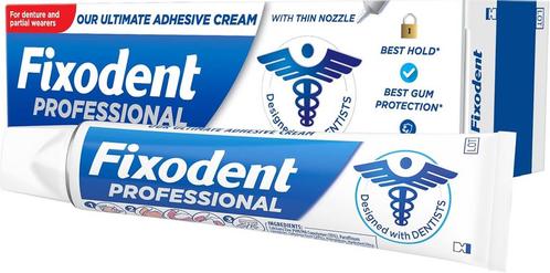 Fixodent professional kunstgebied crème, 40ml, nieuw, Sieraden, Tassen en Uiterlijk, Uiterlijk | Mondverzorging, Nieuw, Tandpasta