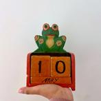 Vintage kikker kalender, Diversen, Kalenders, Ophalen of Verzenden, Jaarkalender, Gebruikt