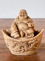 Boeddha - sculptuur - Ivorine, Ophalen of Verzenden