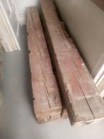 brocante oude greenen en eiken balken, Tuin en Terras, Ophalen, Gebruikt, 250 cm of meer, Balken