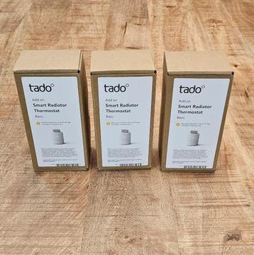 Tado V3 Slimme Radiatorknoppen – Los, per 3 of als set beschikbaar voor biedingen