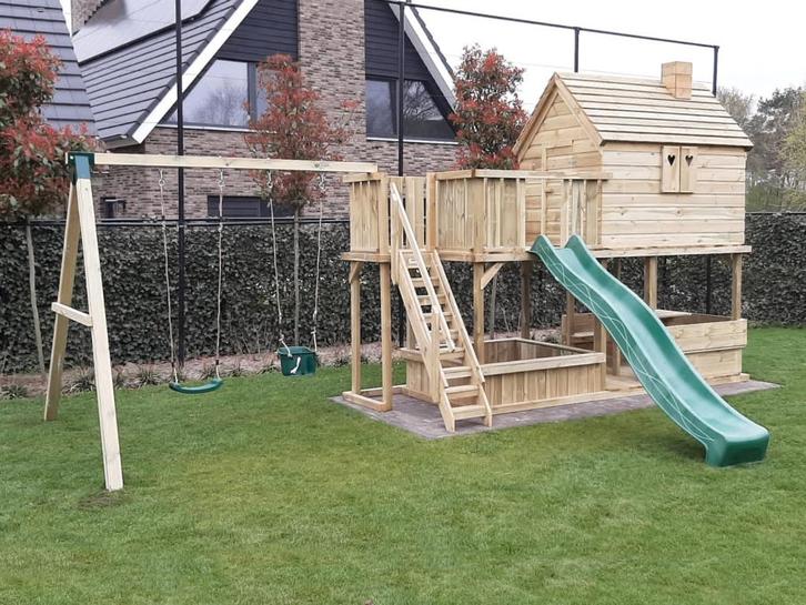 Speeltoestel Antwerpen 420 – Stevig - Veilig - Topkwaliteit, Kinderen en Baby's, Speelgoed | Buiten | Speeltoestellen, Nieuw, Brandweerpaal