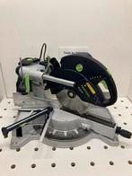 Festool ks120eb kapex afkortzaag, Ophalen, Gebruikt