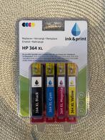 Printerinkt HP 364 XL, Ophalen of Verzenden, Nieuw, Cartridge, HP vervanger