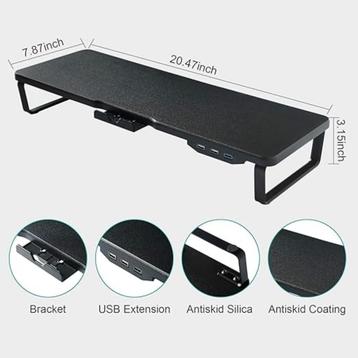 Monitorstandaard met usb 3.0/2.0 hub beschikbaar voor biedingen