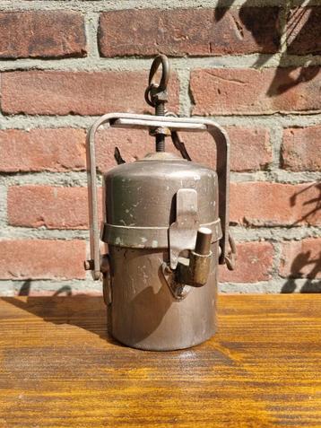 Vintage Carbidlamp / Mijnlamp - Decoratief beschikbaar voor biedingen