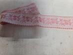 Zolderopruiming-mooi VINTAGE band borduur-75 cm x 3,5 cm br, Ophalen of Verzenden, Nieuw, Lint, Band of Elastiek