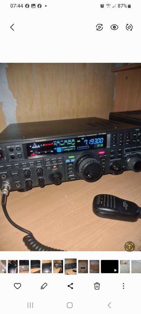 Yaesu FT-950HF Transceiver, Telecommunicatie, Zenders en Ontvangers, Gebruikt, Ophalen of Verzenden