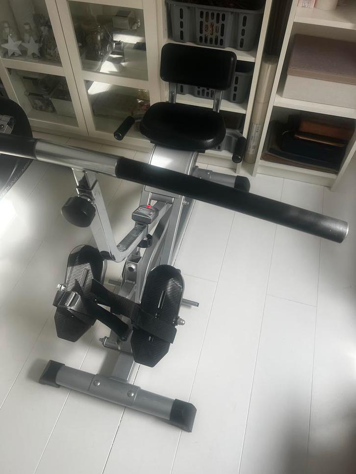 Kettler Roeiapparaat - Topconditie!, Sport en Fitness, Fitnessapparatuur, Gebruikt, Roeitrainer, Armen, Metaal, Ophalen