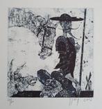 Exlibris / Ex libris Vl. Zuev, Don Quichot , M. de Cervantes, Verzenden
