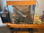 Aquarium met werkende pomp en toebehoren, Dieren en Toebehoren, Vissen | Aquaria en Toebehoren, Ophalen, Gebruikt, Leeg aquarium