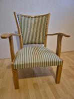 Vintage licht eiken stoel, Ophalen, Gebruikt, Bruin, Eén