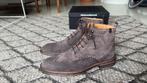 Vrijwel nieuwe Floris van Bommel Boots Maat 44 / 9,5 H leest, Bruin, Boots, Floris van Bommel, Ophalen of Verzenden