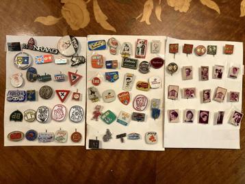 Mooie verzameling van 70 vintage pins! beschikbaar voor biedingen