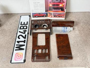 Mercedes W126 hout middenconsole c126 restauratie beschikbaar voor biedingen