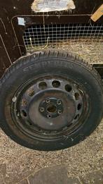 Set winterbanden VW vol profiel met velgen 4 stuks, Auto-onderdelen, Banden en Velgen, Gebruikt, 16 inch, Banden en Velgen, Personenwagen