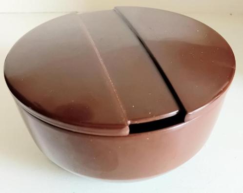 Suikerpot met deksel bruin soren anderson, Antiek en Kunst, Antiek | Servies los, Ophalen of Verzenden