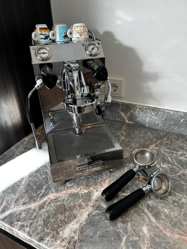 VBM Domobar espresso machine met twee boilers, Witgoed en Apparatuur, Koffiezetapparaten, Gebruikt, Koffiebonen, Espresso apparaat