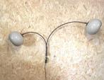 Dijkstra mushroom dubbele booglamp  wandlamp jaren ’70, Ophalen of Verzenden, Gebruikt, Metaal, Space Age