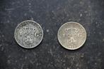 curacao gulden Denver (1,00) 1944 2x, Postzegels en Munten, Munten | Nederland, 1 gulden, Zilver, Ophalen of Verzenden, Koningin Wilhelmina