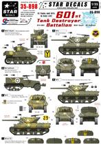 35*898, 601st Tank Destroyer Batallion, Overige merken, Tank, 1:32 tot 1:50, Nieuw