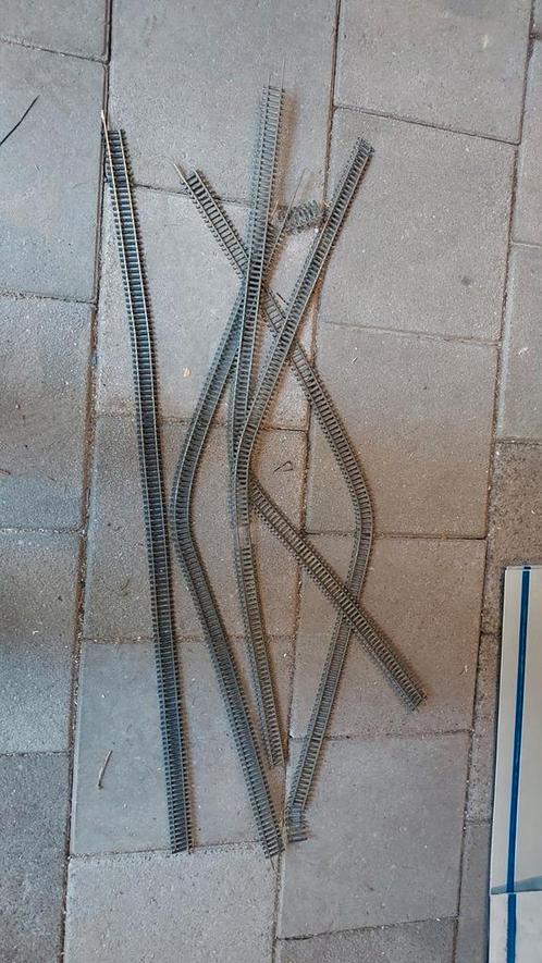 Flexibele rails, Hobby en Vrije tijd, Modeltreinen | H0, Gebruikt, Rails, Gelijkstroom, Fleischmann, Ophalen of Verzenden