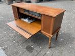 Philips vintage meubel met ingebouwde platenspeler & radio, Ophalen, Philips, Gebruikt, Automatisch