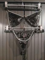 Lak lingerieset, Kleding | Dames, Ondergoed en Lingerie, Verzenden, Zwart, BH