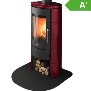 Houtkachel Marica Bordeaux Keramiek Showroommodel! beschikbaar voor biedingen