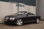 Bentley Continental GTC 6.0 W12 560pk -LEER-NAVI-ECC-PDC-, Auto's, Bentley, Automaat, Gebruikt, Zwart, Continental GTC