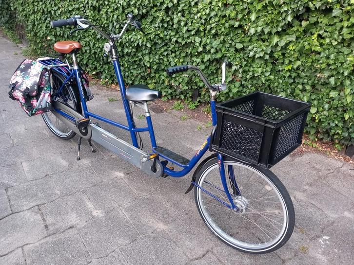 Nijland Sunny Nando ouder kind tandem, Fietsen en Brommers, Fietsen | Tandems, Zo goed als nieuw, Minder dan 10 versnellingen