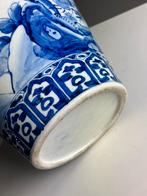Vaas blauw wit vintage, Antiek en Kunst, Ophalen