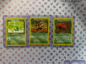 Pokemon Team Rocket Evo trio Vileplume Gloom Odish Vintage beschikbaar voor biedingen