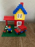 Lego 544 huisje met carpoort en auto, Ophalen of Verzenden, Gebruikt, Lego