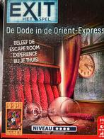 Escape room: dode in de Oriënt-Express, Ophalen of Verzenden, Zo goed als nieuw