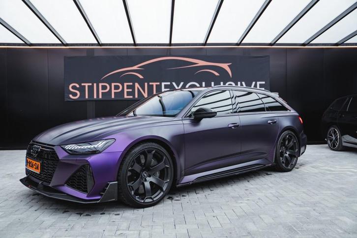 Audi RS6 URBAN pakket, keramisch, Taget blu eye, fulloption,, Auto's, Audi, Bedrijf, RS6, 4x4, ABS, Benzine, Stationwagon, Automaat