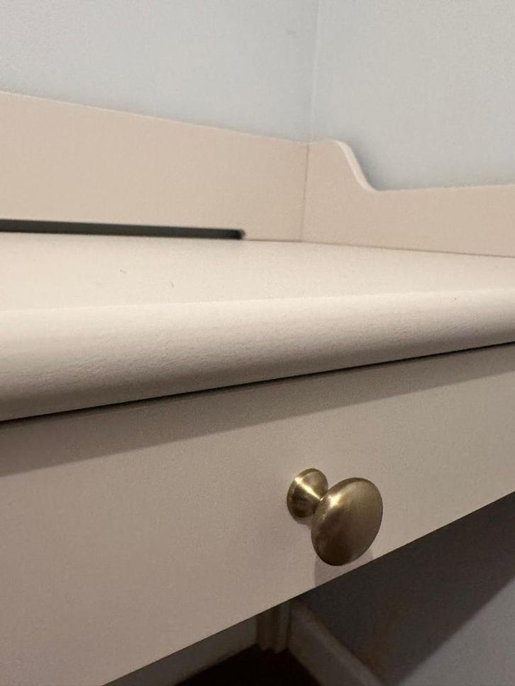 Ikea LOMMARP Desk, light beige, 90x54 cm, Huis en Inrichting, Bureaus, Zo goed als nieuw, Bureau, Ophalen