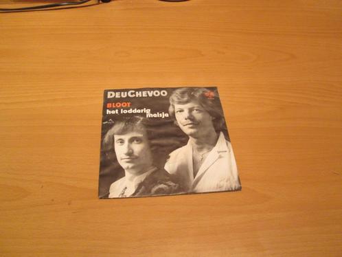 Deu Chevoo ‎- Bloot / Het Lodderig Meisje (hoes redelijk), Cd's en Dvd's, Vinyl Singles, Zo goed als nieuw, Nederlandstalig, Ophalen of Verzenden