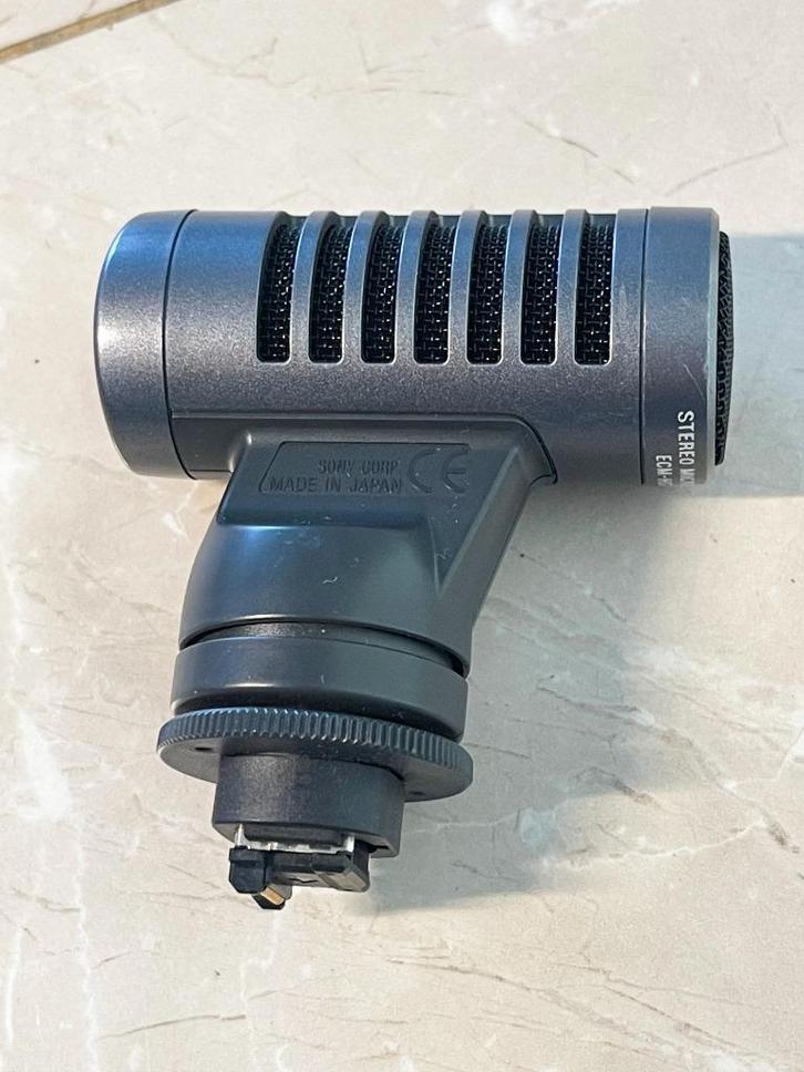 SONY ECM-HST1 stereo condenser SONY camera microfoon, Muziek en Instrumenten, Microfoons, Zo goed als nieuw, Overige typen, Ophalen of Verzenden