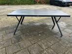 Aluminium Garden Impressions Dining / lounge tuintafel, Tuin en Terras, Ophalen of Verzenden, Zo goed als nieuw, Rechthoekig, Aluminium