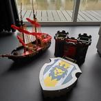 Playmobil piratenschip, kasteel, fort en 45 poppetjes + spul, Kinderen en Baby's, Speelgoed | Playmobil, Ophalen of Verzenden