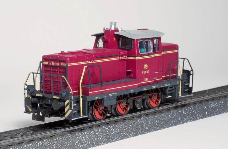 Märklin 37655 Dieselloc DB V60 met Telex koppelingen, Hobby en Vrije tijd, Modeltreinen | H0, Zo goed als nieuw, Locomotief, Wisselstroom