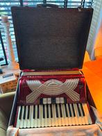 Hohner Verdi II Vintage jaren ‘50 accordeon icl. Bladmuziek, Muziek en Instrumenten, Accordeons, Ophalen, Gebruikt, Toetsaccordeon